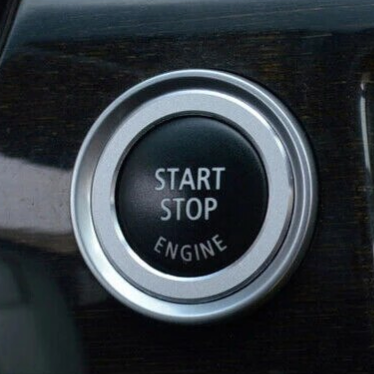 BMW E90 aluminum push start ring