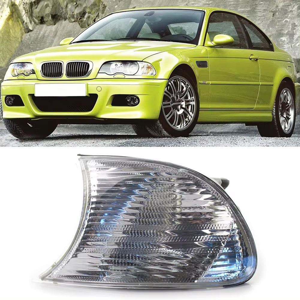 BMW E46 3-Series Pre-Facelift Headlight Front Turn Signal Light Housing Assembly | 1998-2001 Coupe/Convertible 323Ci 325Ci 328Ci 330Ci M3