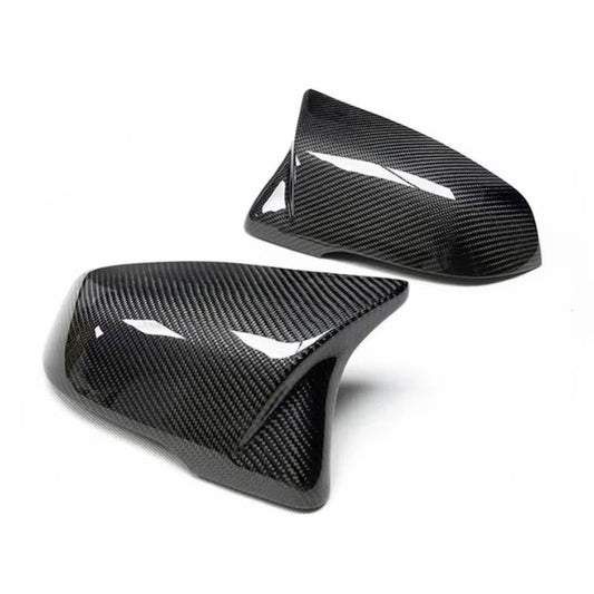 Toyota GR Supra M-Style Real Carbon Fiber Mirror Caps | A90 A91 2018-2021