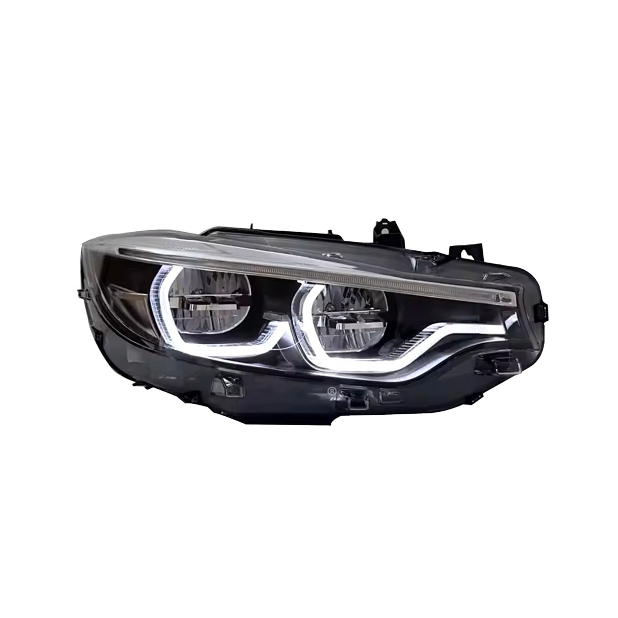 BMW 4 Series Coupe 'Lynx' Halo Headlight Assemblies (OEM+) | F32 428i 430i 435i 440i | F-Chassis 2013-2017