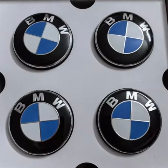 BMW E F Chassis Floating Wheel Cap Set (68MM) | E60 E90 E91 E92 E93 F30 F32 F34 F80 F82 F10 F11 F04 E81 E82 E87 E88