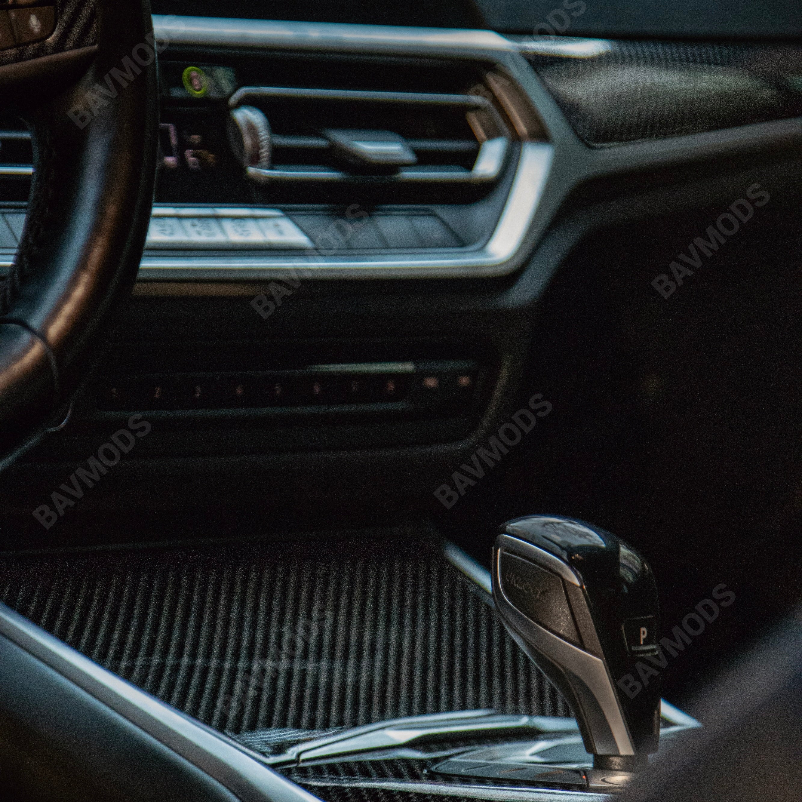 BMW 2 Series Authentic Carbon Fiber Interior Trim Set (ID8 iDrive