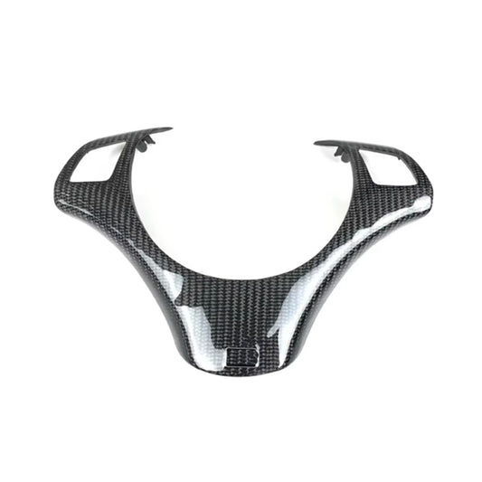 BMW 1 3 Series Sport Steering Wheel Carbon Fiber Trim | E-Chassis | E90 E91 E92 E93 E81 E82 E87 E88 328i 335i 128i 135i M3