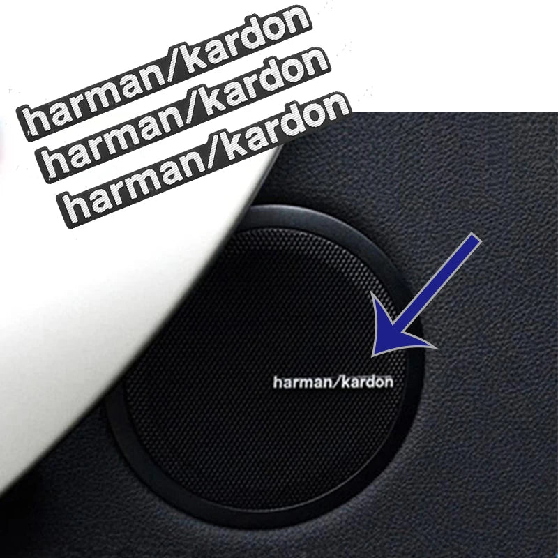 BMW 1 2 3 5 Series Replacement Harman Kardon Speaker Badges | E8X E9X F2X 328i 335i 135i 128i 228i 235i