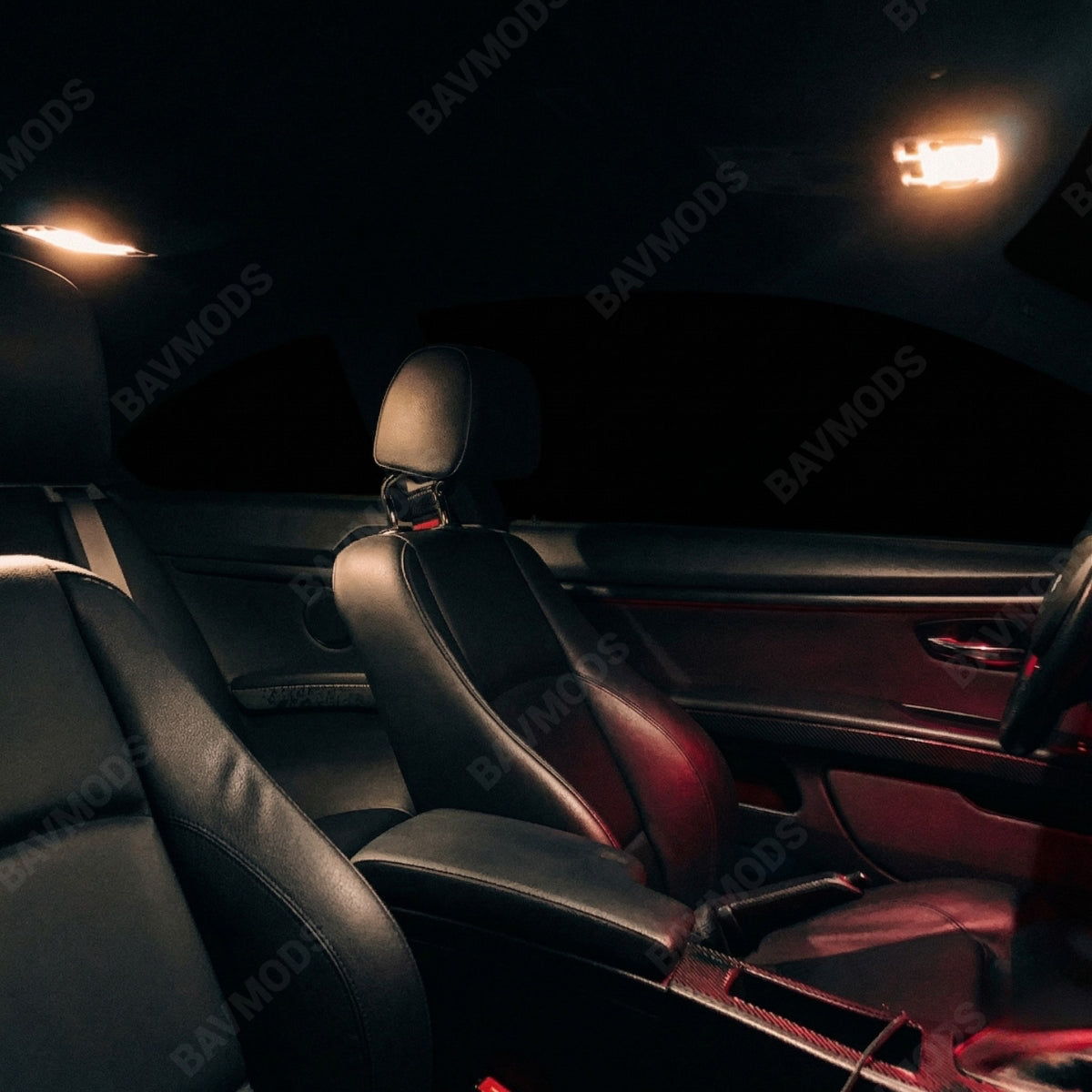 BMW E9X 3 Series Full Interior LED Light Kit – Complete 6000K White Bulb Replacement Set, Error-Free OEM+ Cabin Lighting Upgrade - Fits Various Models Including E81 E82 E87 E88 E46 E90 E91 E92 E93 E60 E61 328i 330i 335i M3 and More