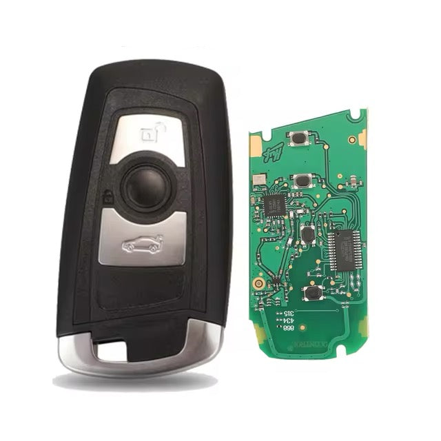 BMW 1 3 5 7 F-Series Keyfob Case with Transmitter Chip (315/433/868MHz) | F20 F22 F32 F34 X5 X6