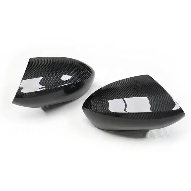 BMW E9X M3 Real Dry Carbon Fiber Mirror Cap Covers (OEM Fitment) | E90 E92 E93 M3