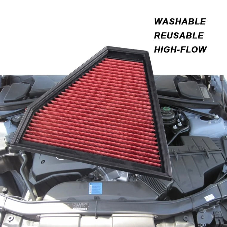 BMW 3 Series Performance High Flow Engine Air Filter | E90 E92 E93 328i 330i N52