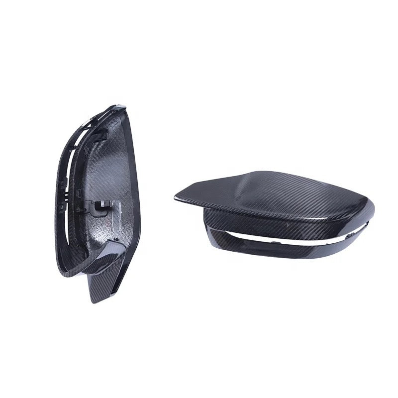 BMW M2 M3 M4 Real Carbon Fiber Mirror Cap Cover Set | G80 M3 G80 M4 G83 G87 G42 G46 M240i M440i M340i M5