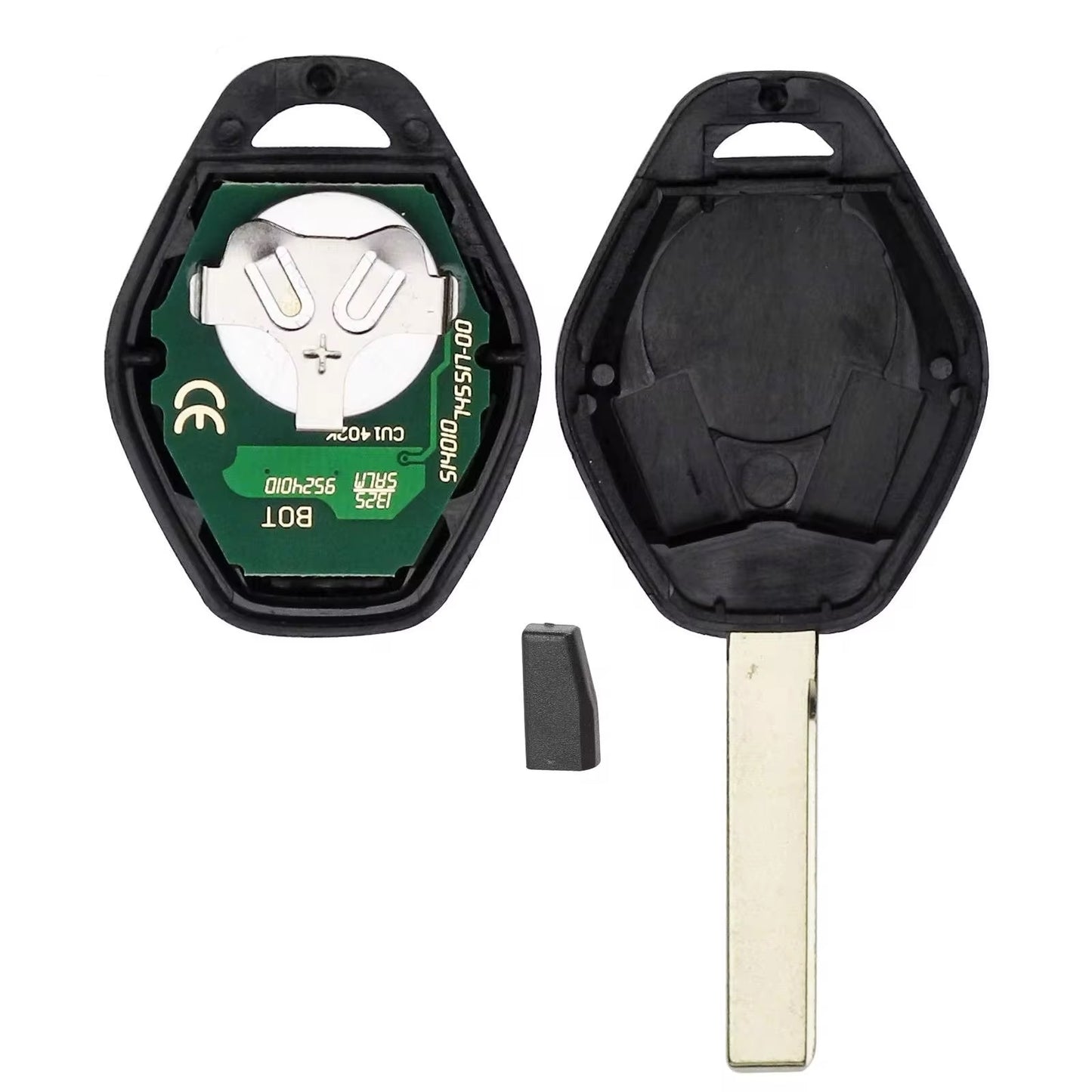 BMW 1 3 5 7 Series EWS System Keyfob Case with Transmitter Chip (315/433MHz) | E38 E39 E46 X3 X5 Z3 Z4