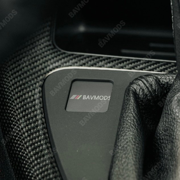 BAVMODS® Digital Gearshift Indicator Conversion Kit for BMW E9X 3 Series | LCD Display + Included Replacement Trim Panel