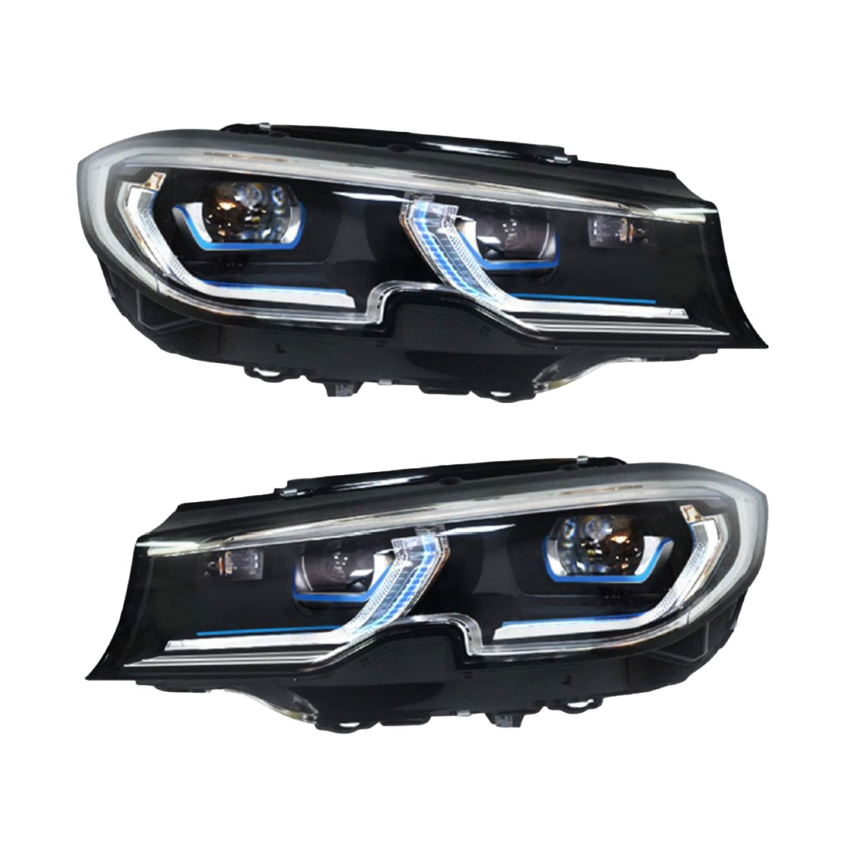 BMW 3 Series Upgraded LED Laser Headlight Assemblies (OEM+) | G20 G28 G80 320i 330i M340i M3 | 2018-2022 G-Chassis