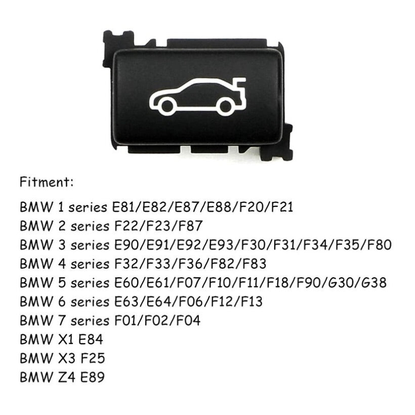 BMW Trunk Boot Release Switch Button Cover | E82 E87 E90 E92 F30 E60 –  BAVMODS®