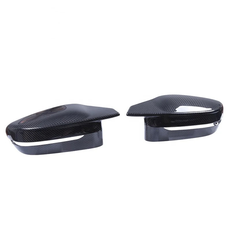 BMW M2 M3 M4 Real Carbon Fiber Mirror Cap Cover Set | G80 M3 G80 M4 G83 G87 G42 G46 M240i M440i M340i M5