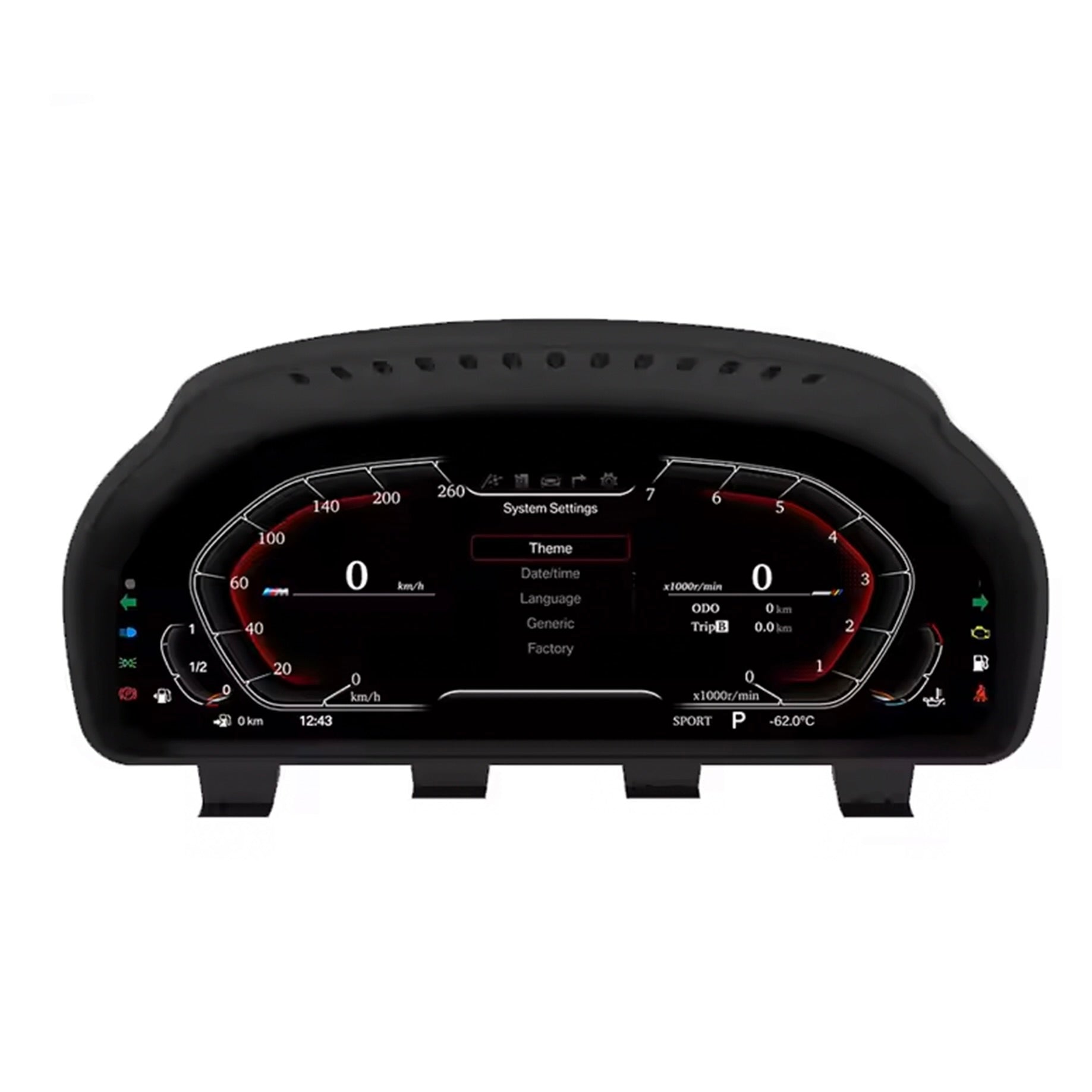BAVMODS® 1 3 4 5 7 Series Digital Dashboard Gauge Cluster | E90 E91 E92 E93 F30 F32 F34 F36 E60 E61 E81 E82 E87 E88 E89 Z4 M3 M4 M5 328i 335i M3