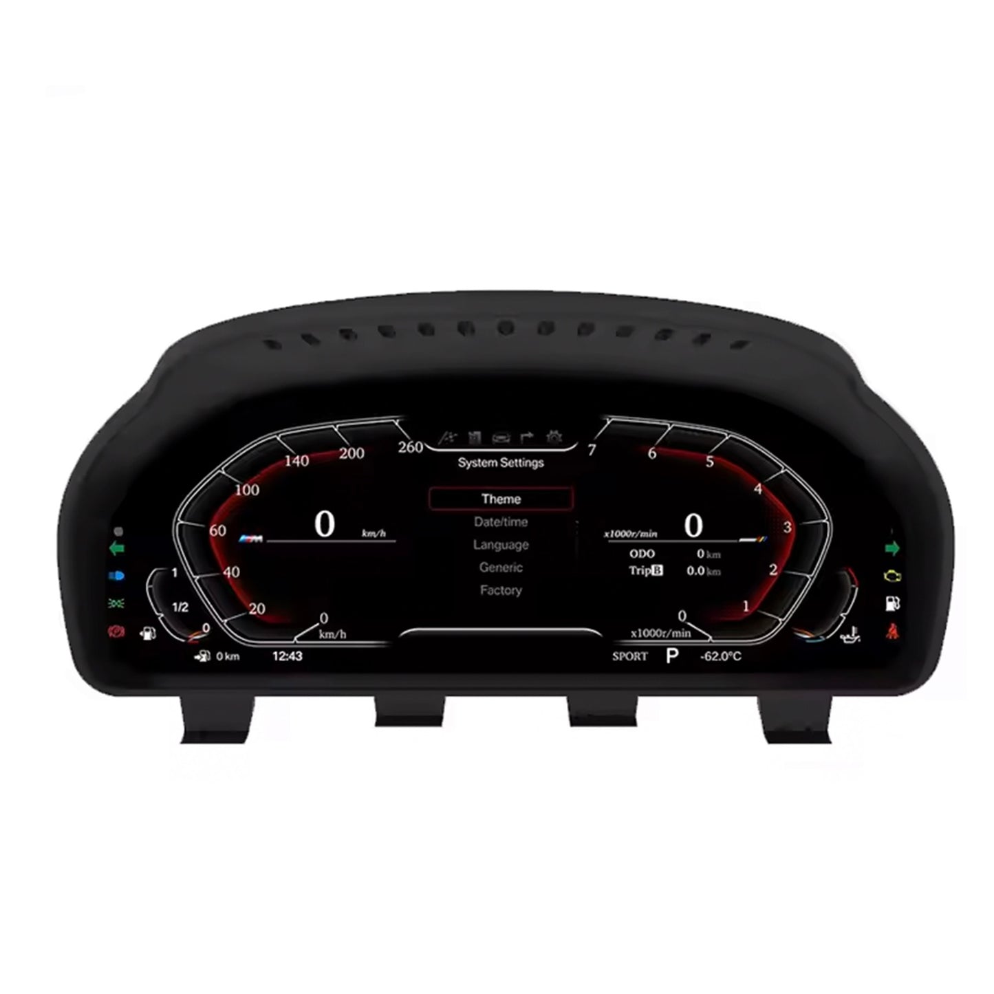 BAVMODS 1 3 4 5 7 Series Digital Dashboard Gauge Cluster | E90 E91 E92 E93 F30 F32 F34 F36 E60 E61 E81 E82 E87 E88 E89 Z4 M3 M4 M5 328i 335i M3