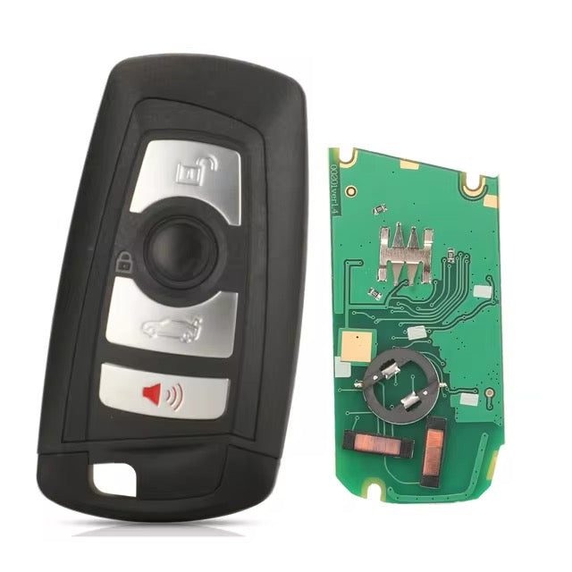 BMW 1 3 5 7 F-Series Keyfob Case with Transmitter Chip (315/433/868MHz) | F20 F22 F32 F34 X5 X6