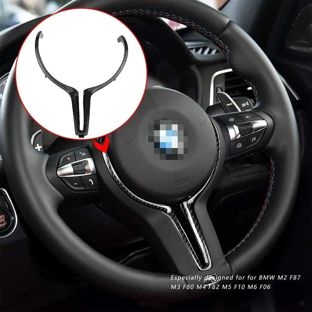 BMW M Carbon Fiber Steering Wheel Trim | F80 F82 M2 M3 M4