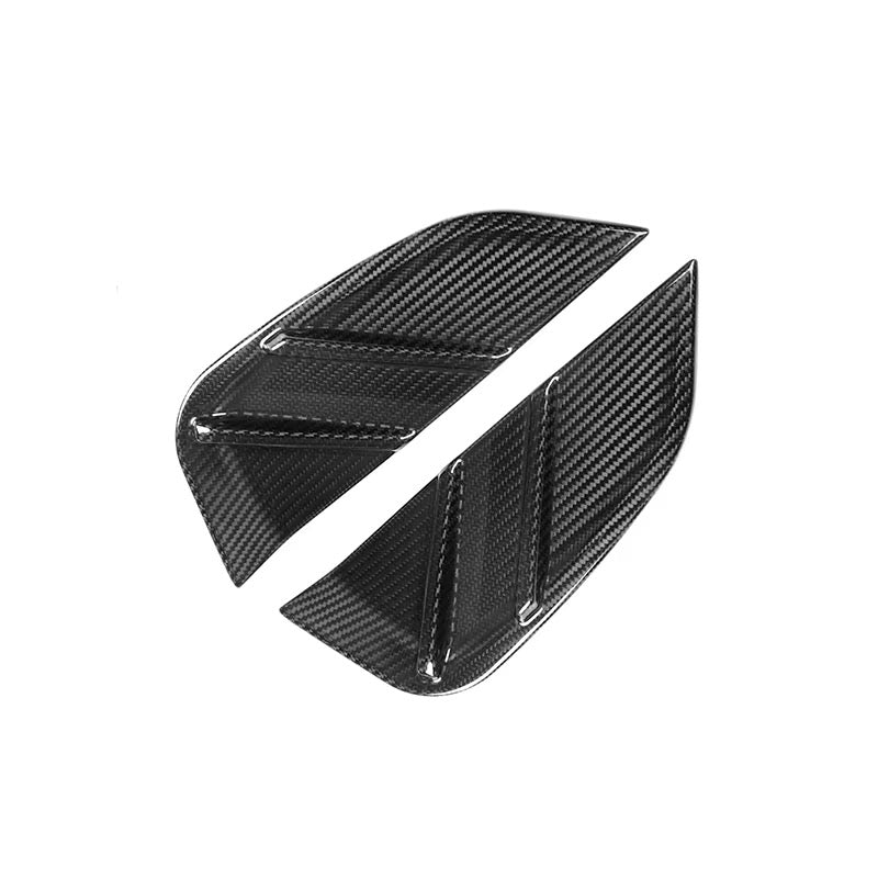 BMW G Series M3 Real Dry Carbon Fiber Fender Vent Replacement Covers (Predator Style) | fits G80 G82 G83 | Sedan, Coupe, Convertible