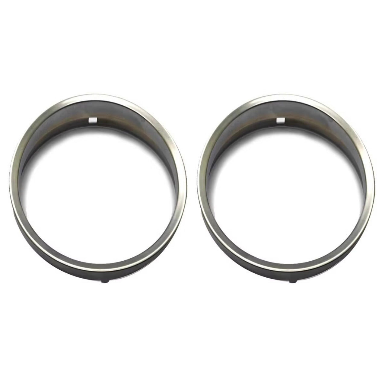 BMW 5 Series Chrome M5 Style Gauge Cluster Bezel Rings (Pre-LCI) | E60 E61