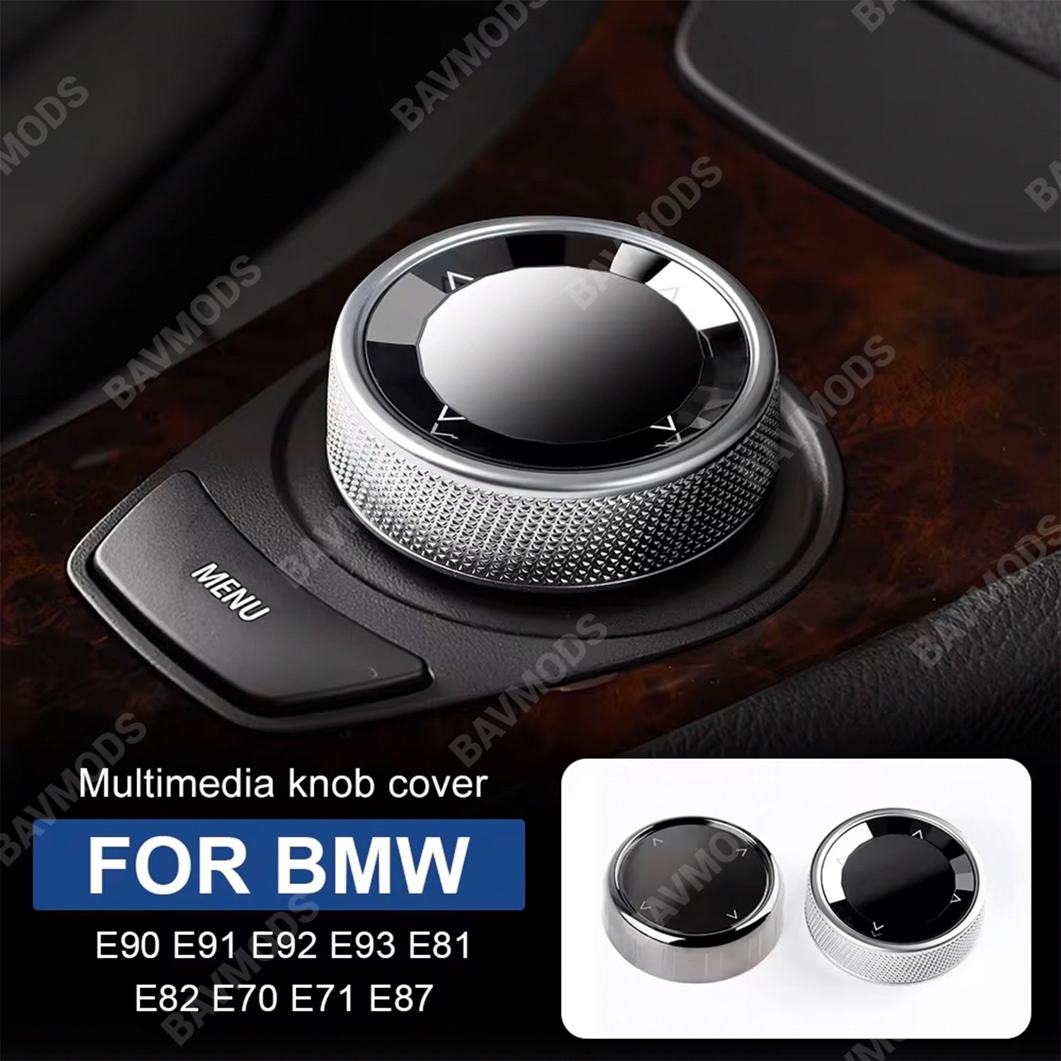 Upgraded 1 3 5 Series Crystal Ceramic BMW iDrive Knob (CIC) | E60