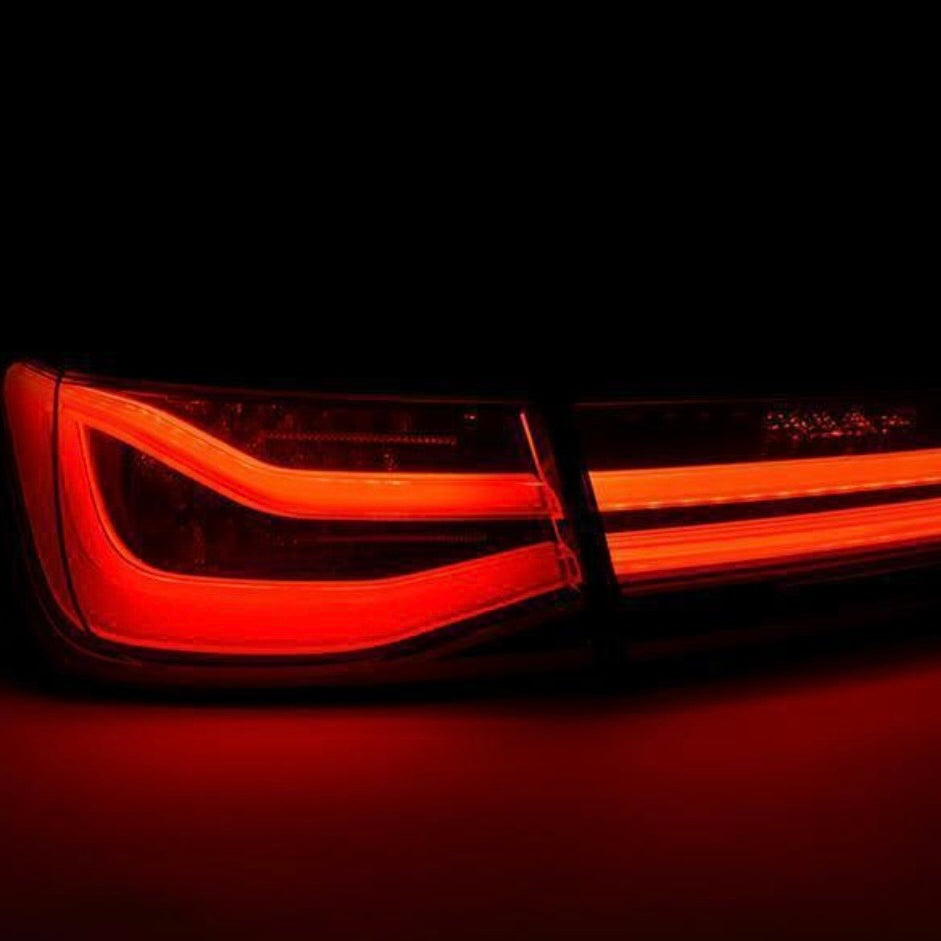 BMW 3 Series Upgraded LCI Style OLED Taillight Assemblies | F30 F35 F80 328i 330i 335i M340i