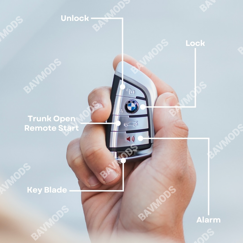 Bmw Key Keyless Entry BMW M4-Style Keyfob Keyless Entry, Comfort Access, Remote Start System ...