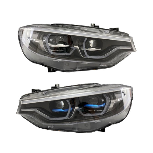 BMW 4 Series Coupe 'Panther' Halo Headlight Assemblies (OEM+) | F32 428i 430i 435i 440i | F-Chassis 2013-2017