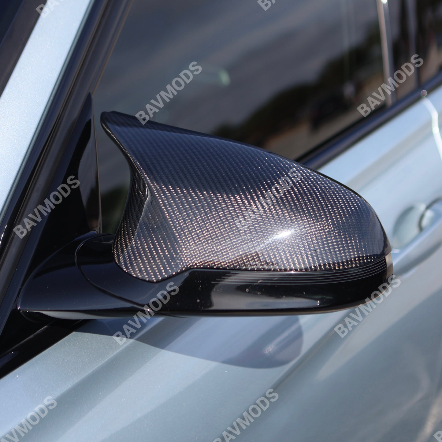 BMW M2 M3 M4 Real Carbon Fiber Mirror Caps | F80 F82 F87 2014-2020