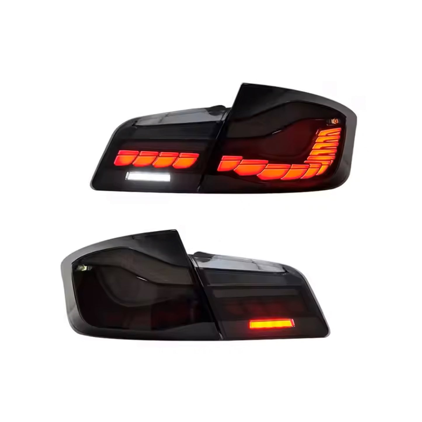 BMW 5 Series F10/F18 OLED GTS Style Dragon Scale Taillights | Fits 528i 530i 535i 540i 545i M5