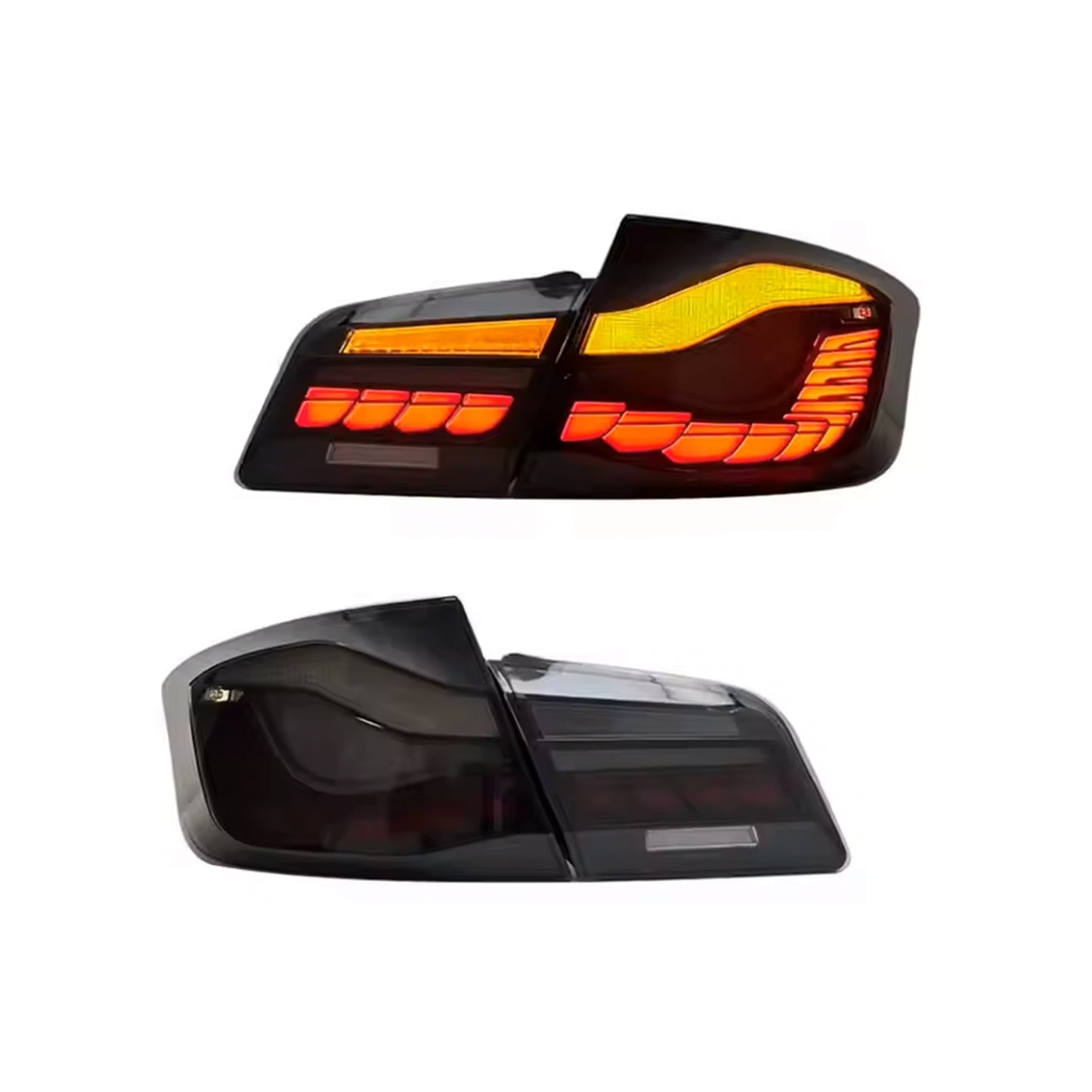 BMW 5 Series F10/F18 OLED GTS Style Dragon Scale Taillights | Fits 528i 530i 535i 540i 545i M5