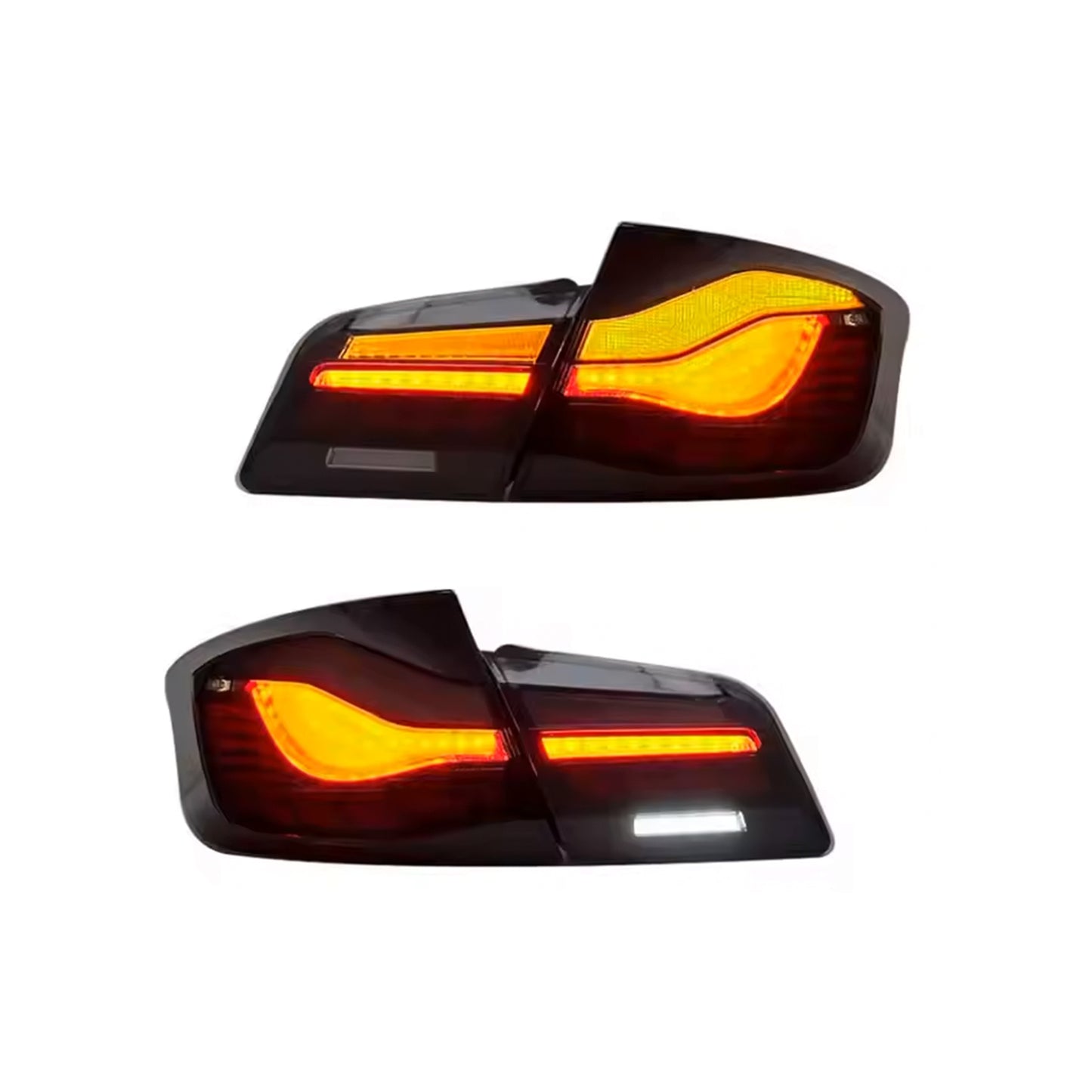 BMW 5 Series F10/F18 OLED GTS Style Dragon Scale Taillights | Fits 528i 530i 535i 540i 545i M5