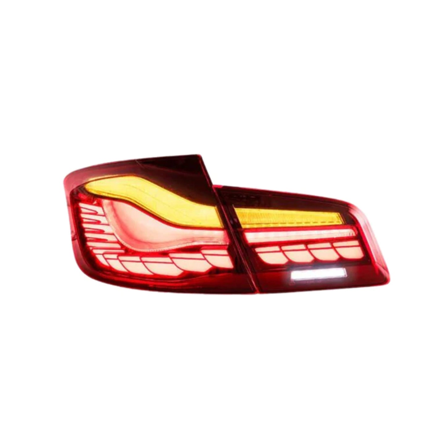 BMW 5 Series F10/F18 OLED GTS Style Dragon Scale Taillights | Fits 528i 530i 535i 540i 545i M5