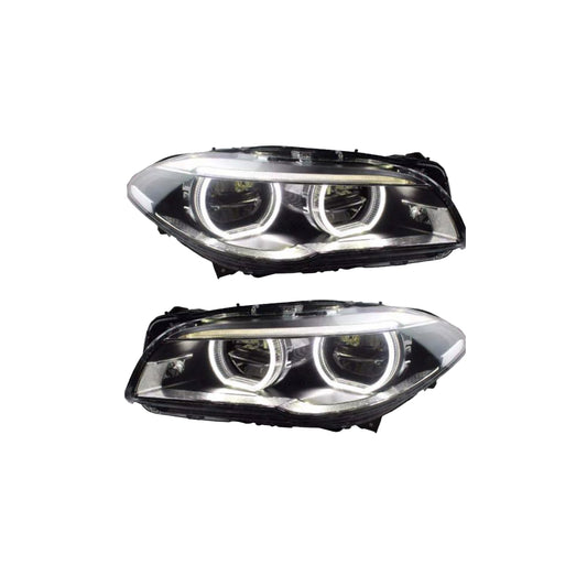 BMW 5 Series F10/F18 'Eagle' Halo Headlight Assemblies (OEM+) | 528i 530i 535i 540i 545i M5