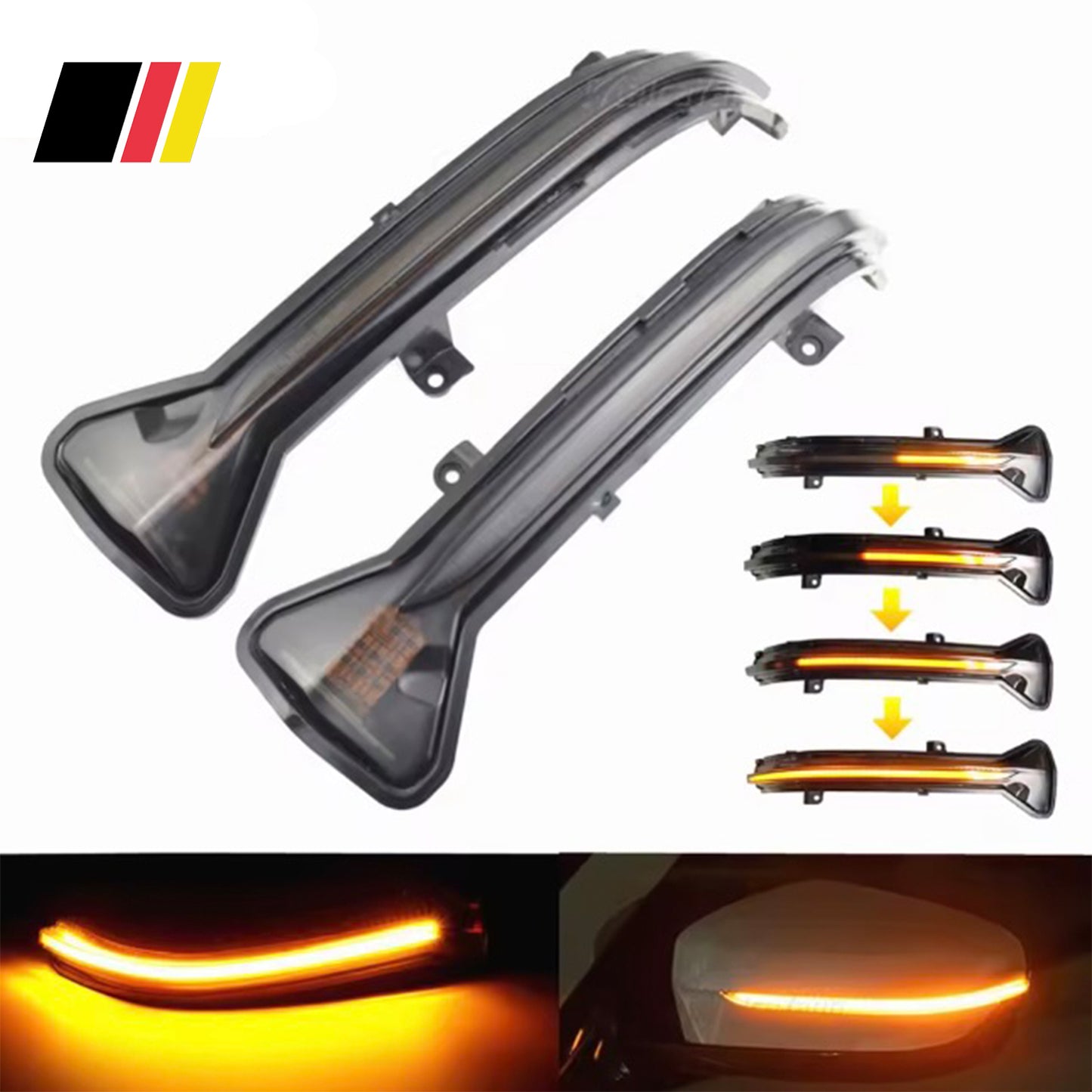 BMW 3 4 Series Mirror Cap Sequential LED Turn Signal Indicator | G80 G81 G82 G83 M3 M4