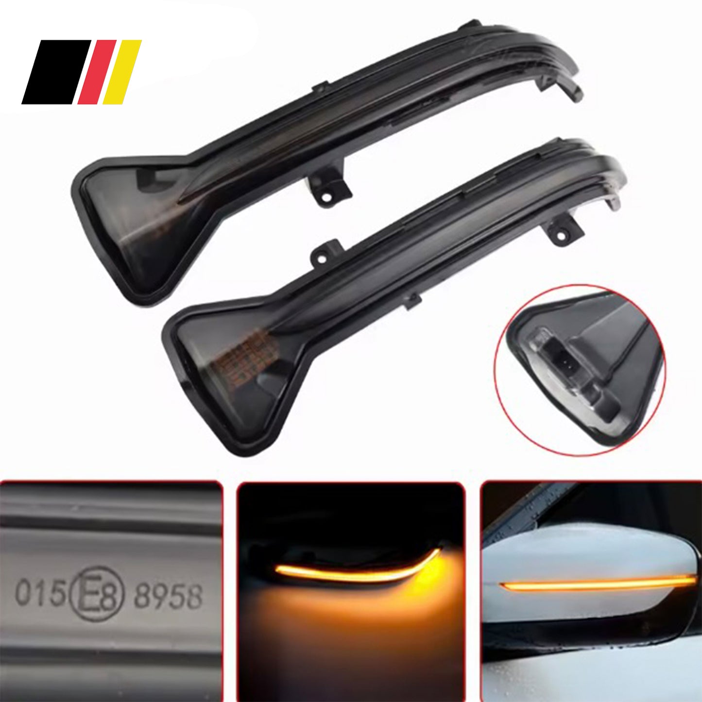 BMW 3 4 Series Mirror Cap Sequential LED Turn Signal Indicator | G80 G81 G82 G83 M3 M4