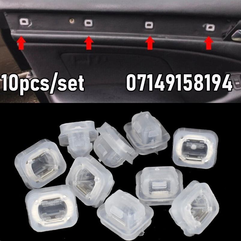 BMW 1 3 5 Series Interior Dashboard Trim Panel Assorted Retention Clip Set (20 pack) | E46 E90 E92 E93 M3