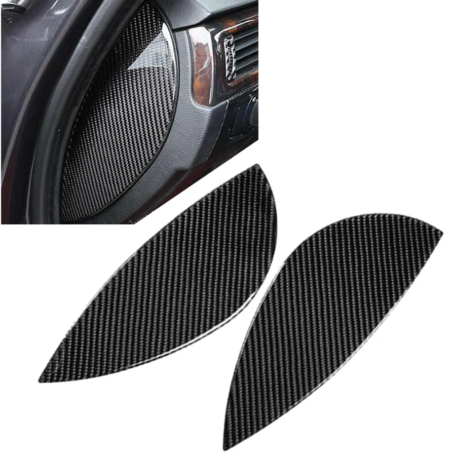 BMW E90 E92 M3 Real Carbon Fiber Dashboard Panel Inserts