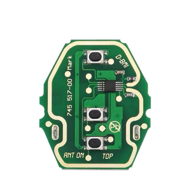 BMW 1 3 5 7 Series EWS System Keyfob Case with Transmitter Chip (315/433MHz) | E38 E39 E46 X3 X5 Z3 Z4