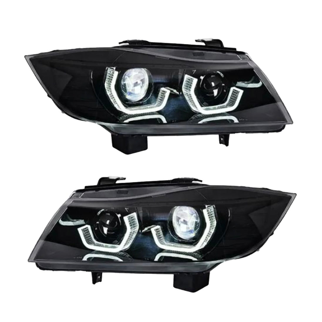 BMW E90 3D LED U-Halo Juego de faros delanteros