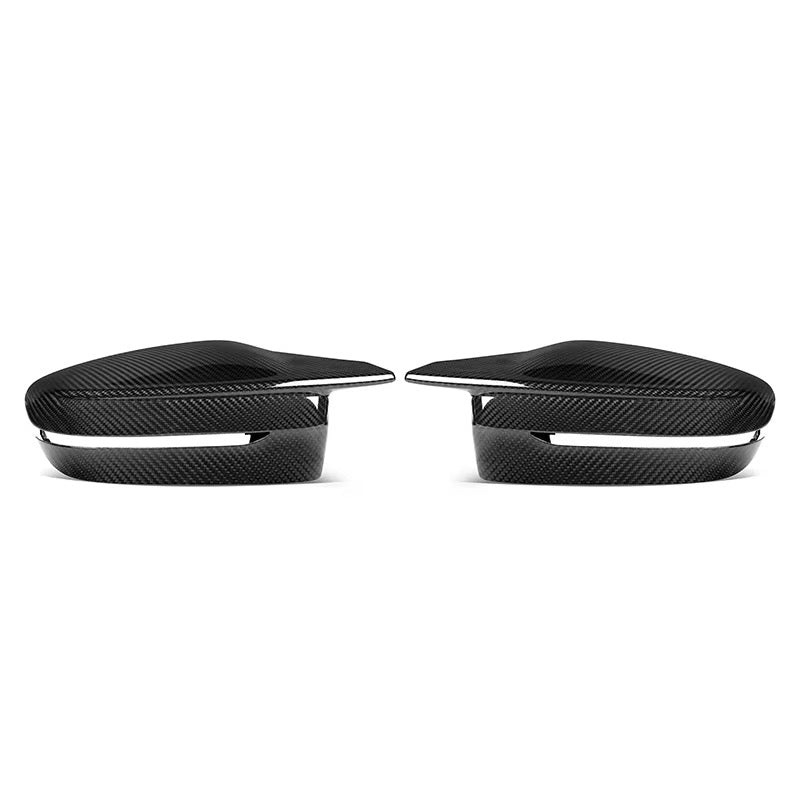 BMW M2, M3, M4 Dry Carbon Fiber Mirror Cap Covers (Lightweight) | Fits G80 M3, G82 M4, G83, G87, G42, M240i, M440i, M340i, M5 | Real Carbon Fiber