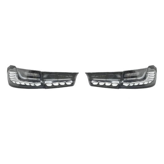 BMW 3 Series GTS Style Dragon Scale OLED Taillights | G20 G28 G80 320i 330i M340i M3 | 2018-2022 G-Chassis