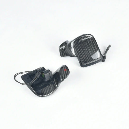 BMW Carbon Fiber Paddle Shifters (Ghost Style) | E90 E92 E93