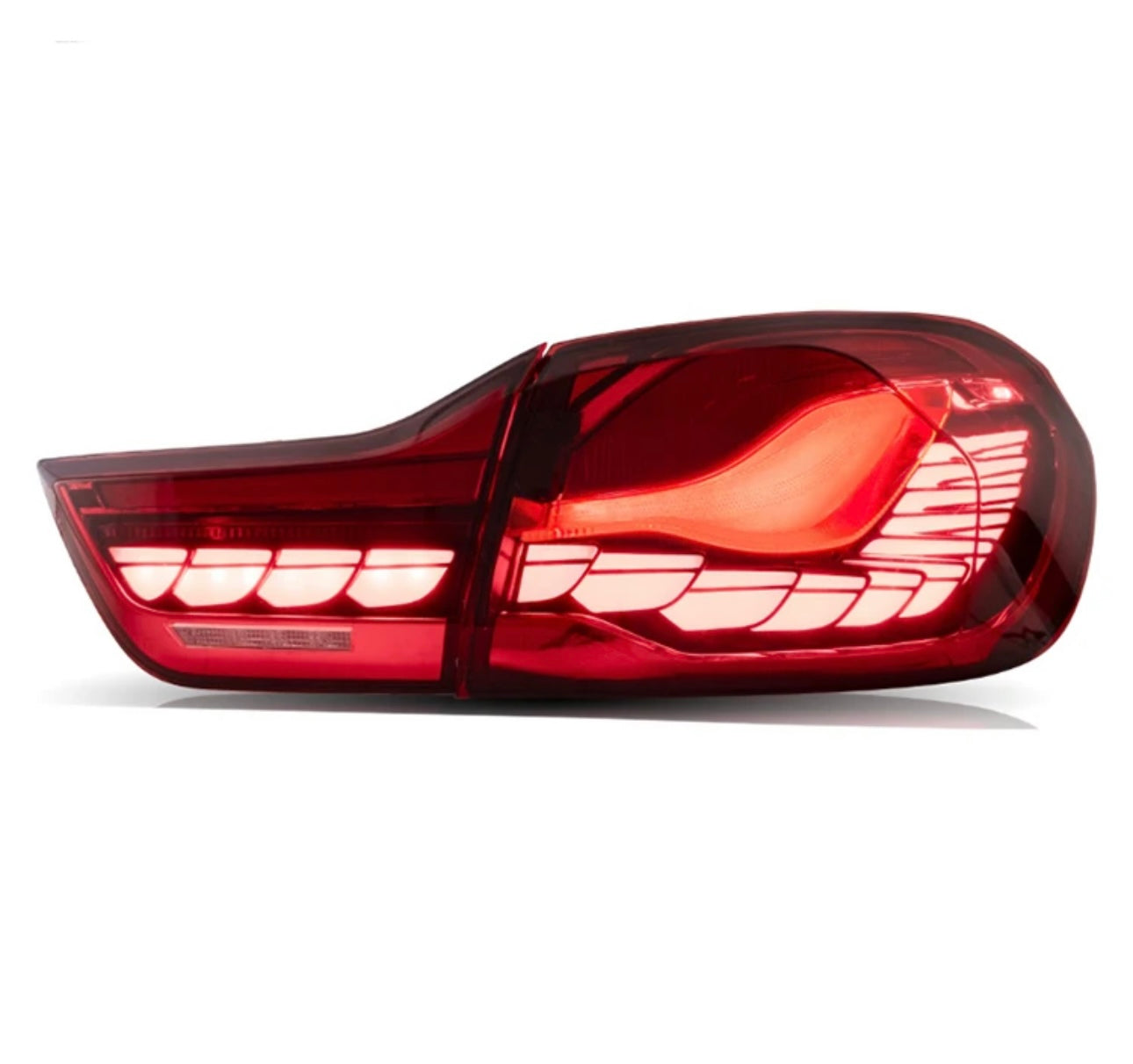 BMW F32 F82 OLED GTS Style Dragon Scale Sequential Taillights