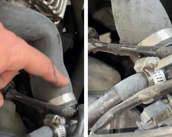 Bmw Radiator Connection BMW Radiator Replacement DIY | E-Chassis Guide (E90, E92, E82, E60, 32 ...