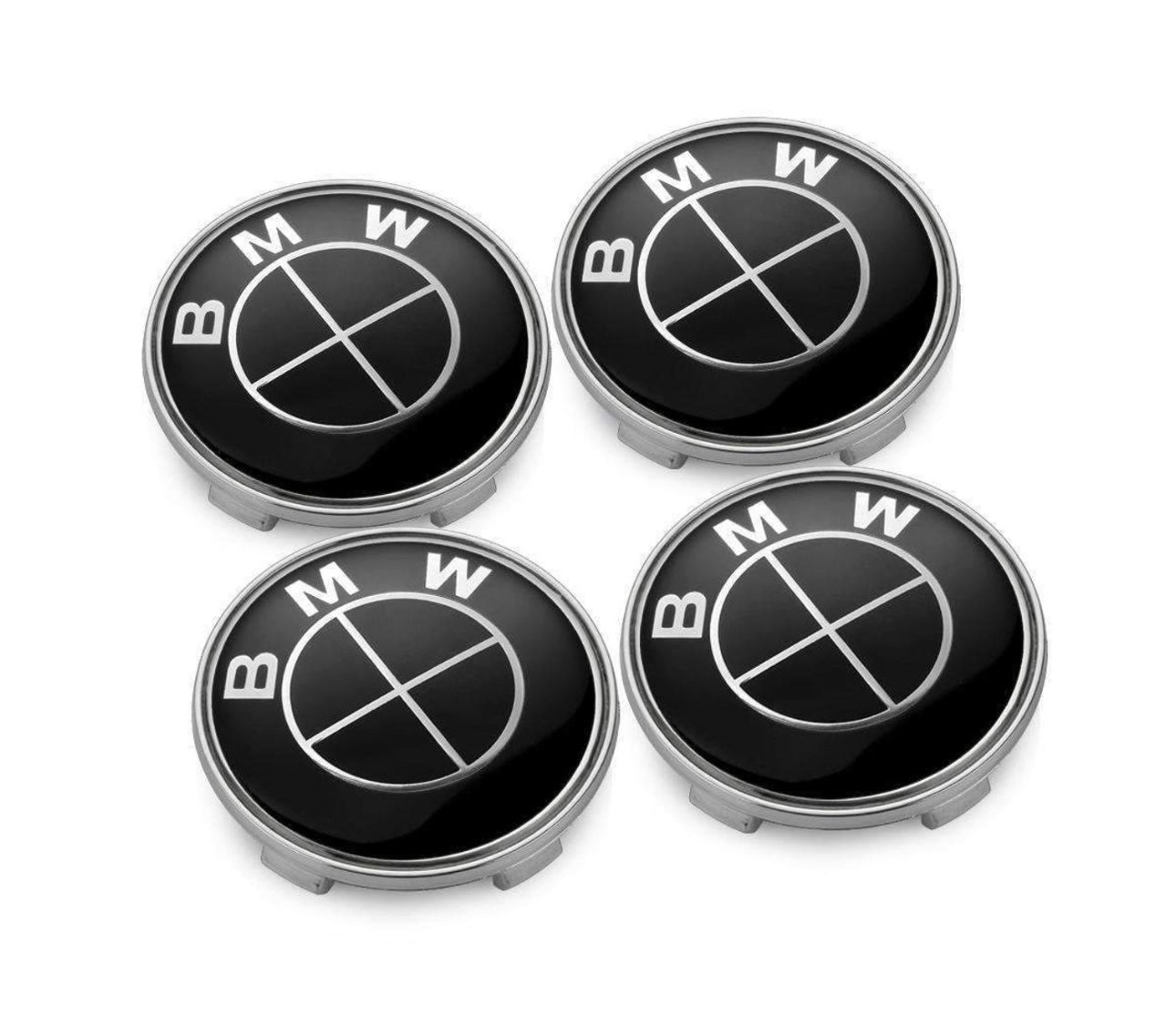 BMW Black Emblem 7-Piece Set