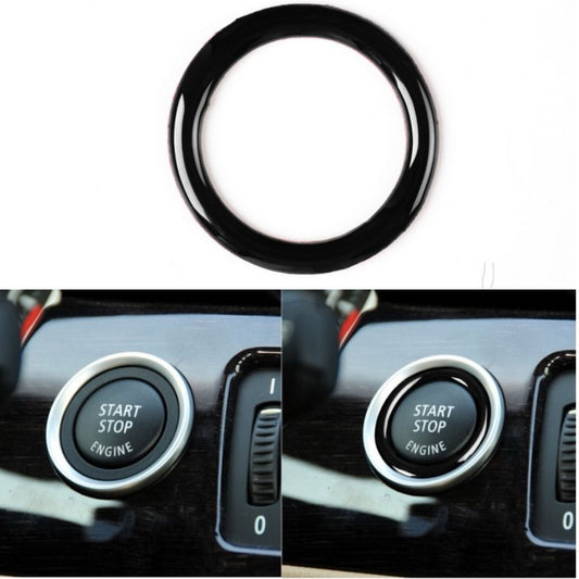BMW E90 E92 E93 Gloss Black Push Start Button Ring
