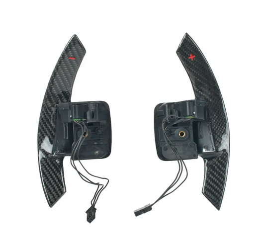 BMW E90 E92 Carbon Fiber Paddle Shifters (Wraith Style)