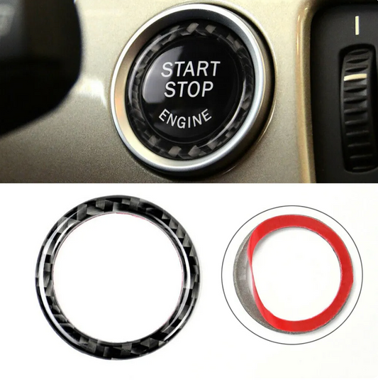 BMW Carbon Fiber Push Start Button Ring | E90 E92 E93 M3