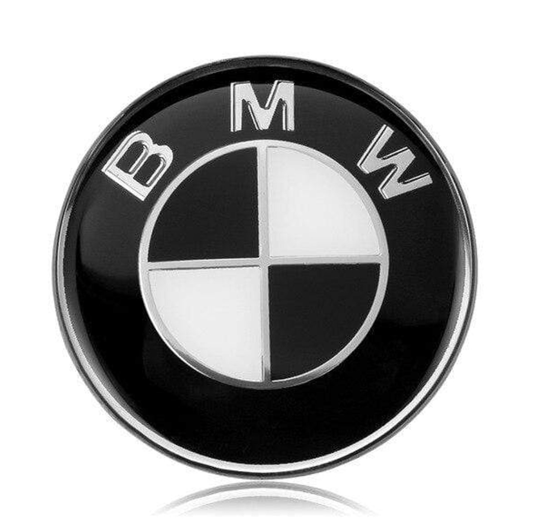 BMW Black Emblem 7-Piece Set